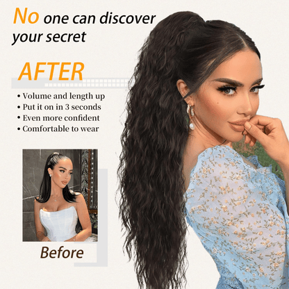 VivaLuxe Ponytail — Instantly Command Every Room with Effortless, Head-Turning Volume