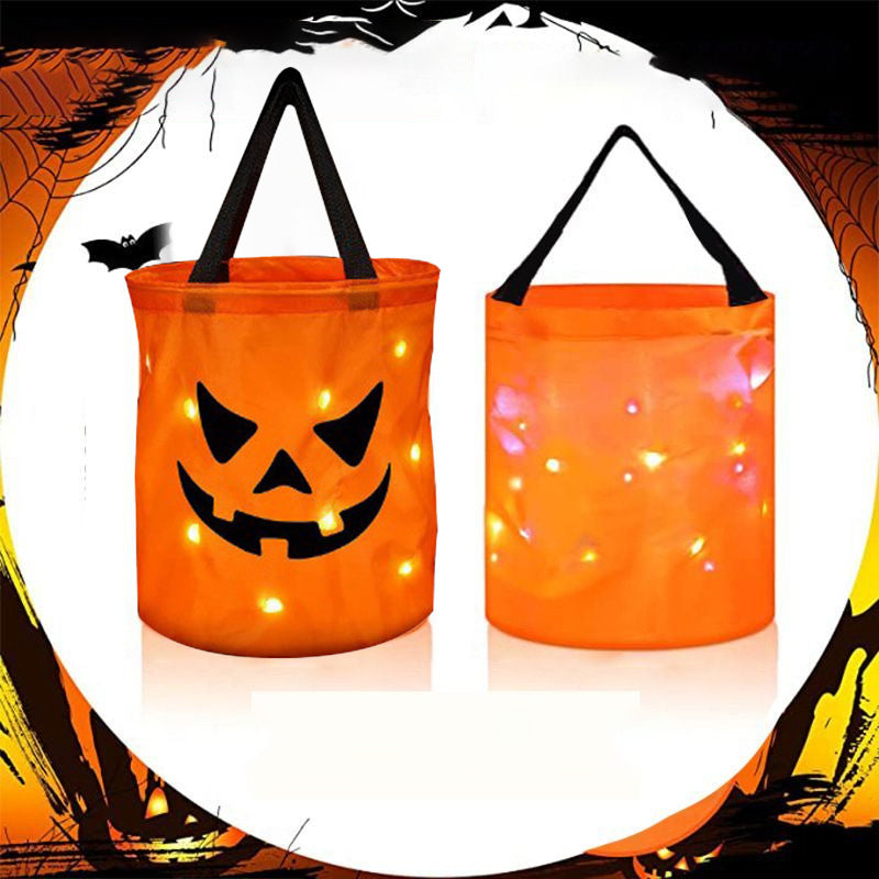 LumaPumpkin Tote — Light Up Safety and Make Every Trick-or-Treat Moment Unforgettable