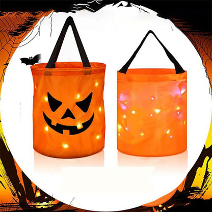 LumaPumpkin Tote — Light Up Safety and Make Every Trick-or-Treat Moment Unforgettable