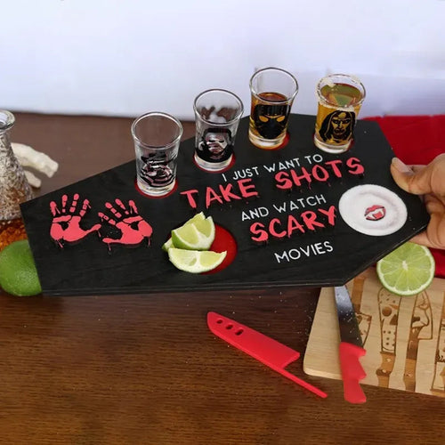BoneRattle Shot Tray — Turn Every Round Into a Haunted Celebration Your Crew Will Crave