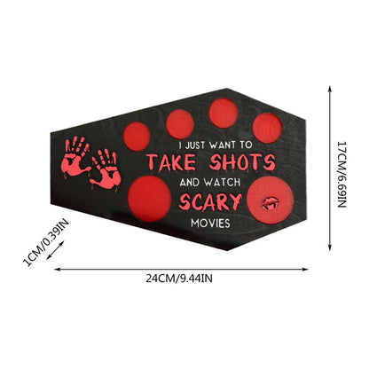 BoneRattle Shot Tray — Turn Every Round Into a Haunted Celebration Your Crew Will Crave