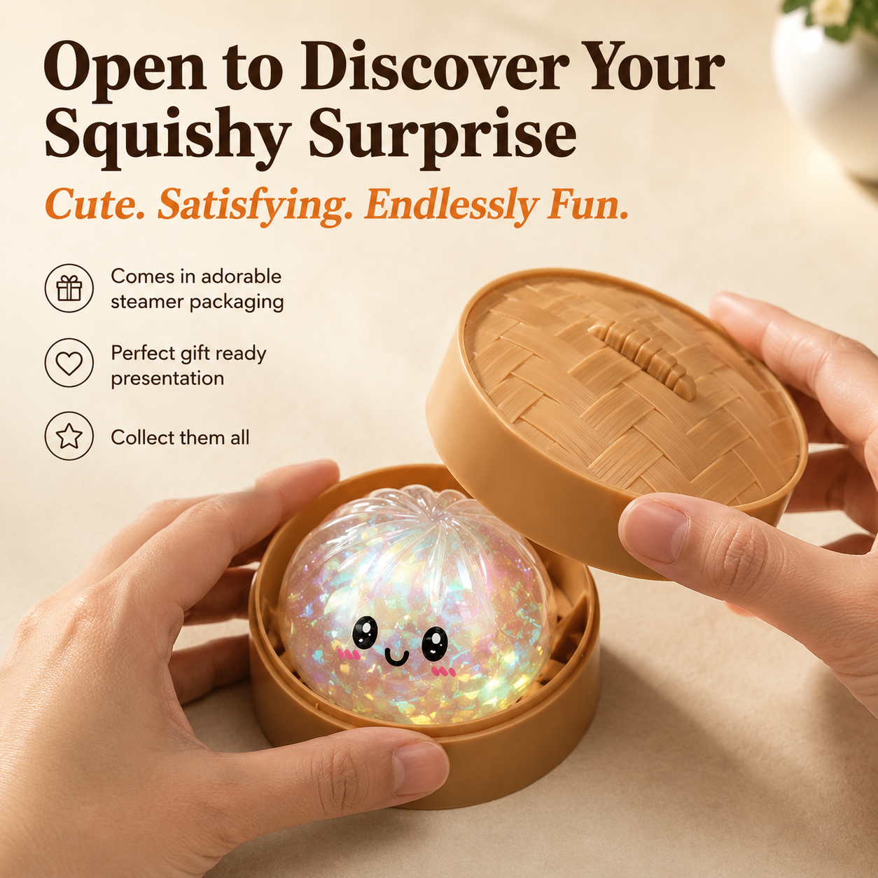 SquishBao - Slow rise, instant calm. (1+1 Free)