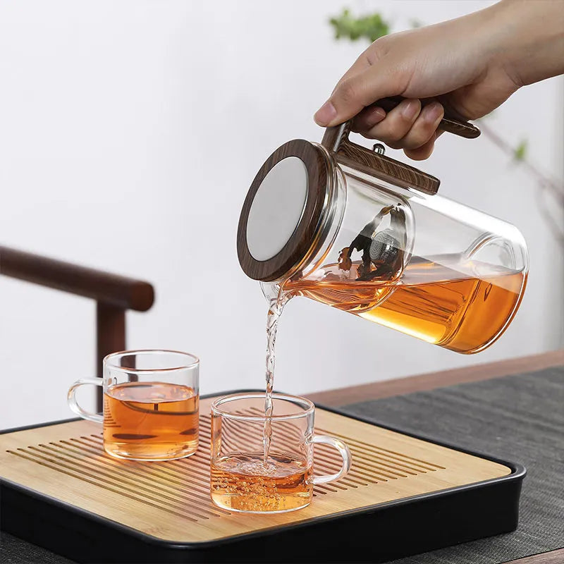 HeatShield BrewMaster Teapot — Brew Perfect Tea Every Time, Ignite Your Senses with Pure Luxury