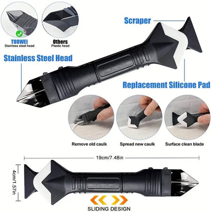 SealMaster Pro 5-in-1 Precision Kit — Nail Every Caulk Job Flawlessly Without the Mess or Stress