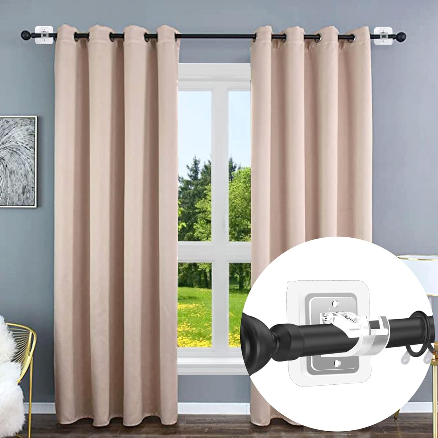 SnapFit Curtain Rods — Transform Your Room Fast Without Ruining Your Walls