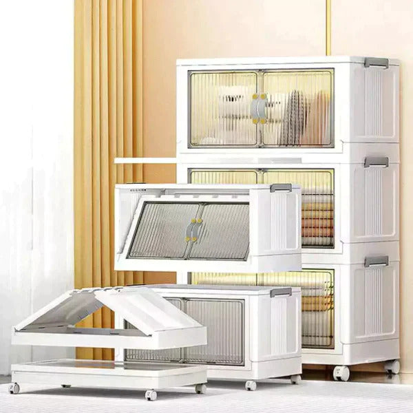 CommandCraft 12-Pack Storage Crushers — Command Your Space with Unstoppable Tech Order and Power (2 Organizer)