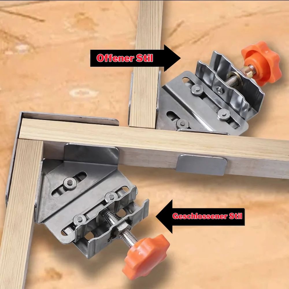 ExactGrip™ Stainless Steel Corner Clamps — Lock Every Angle with Unbreakable Precision and Confidence
