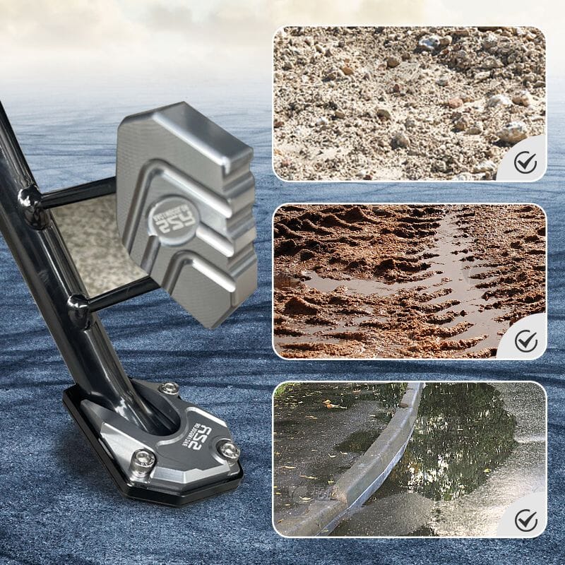 PowerPlate™ — Lock Your Bike Firmly Anywhere and Never Fear a Tip Over Again