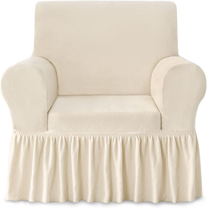 Velvet-Rich Sofa Slipcover — Wrap Your Sofa in Irresistible Plush Comfort and Unshakable Pet-Proof Style