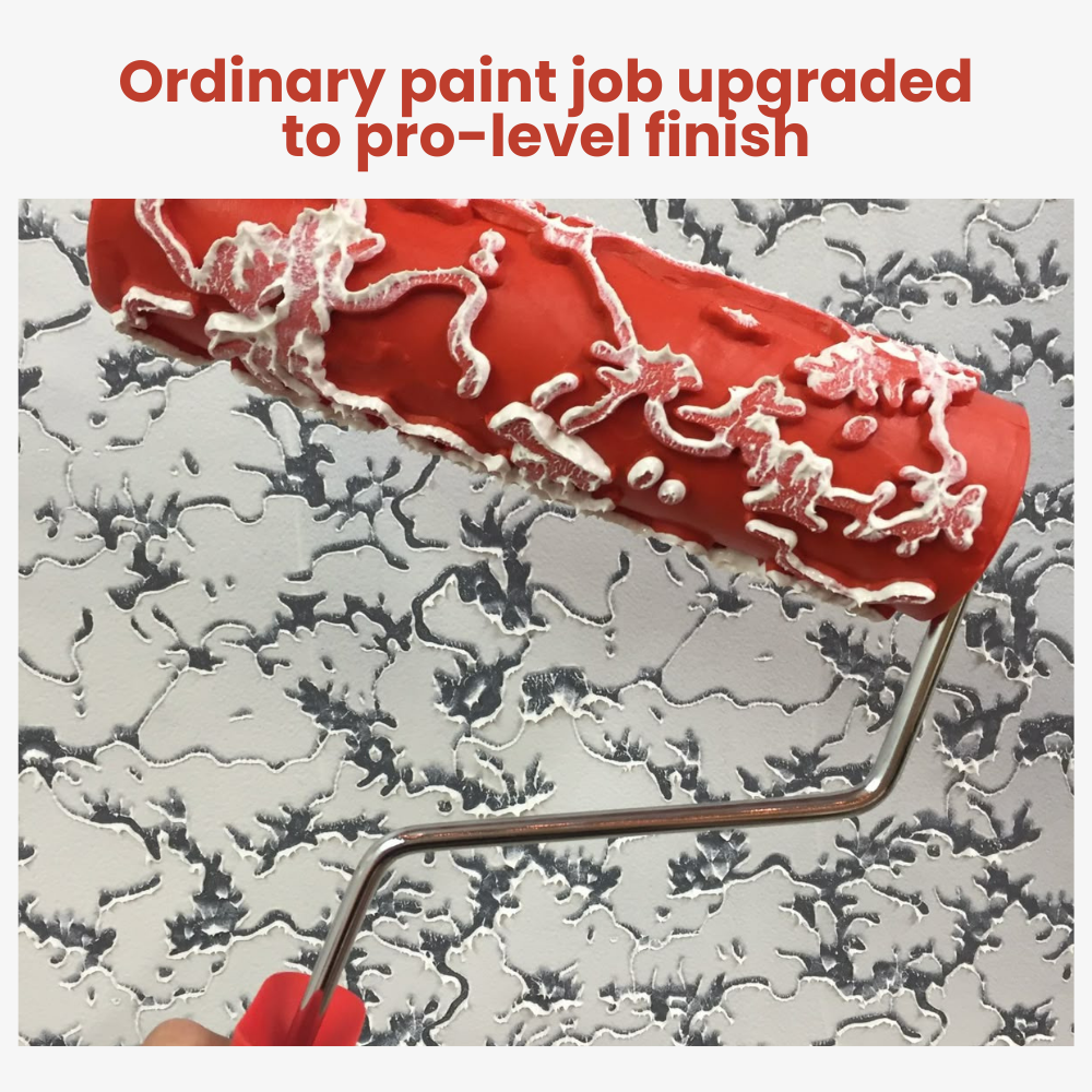 VibraStamp Roller — Transform Walls into Instant Show-Stopping Masterpieces with Zero Hassle