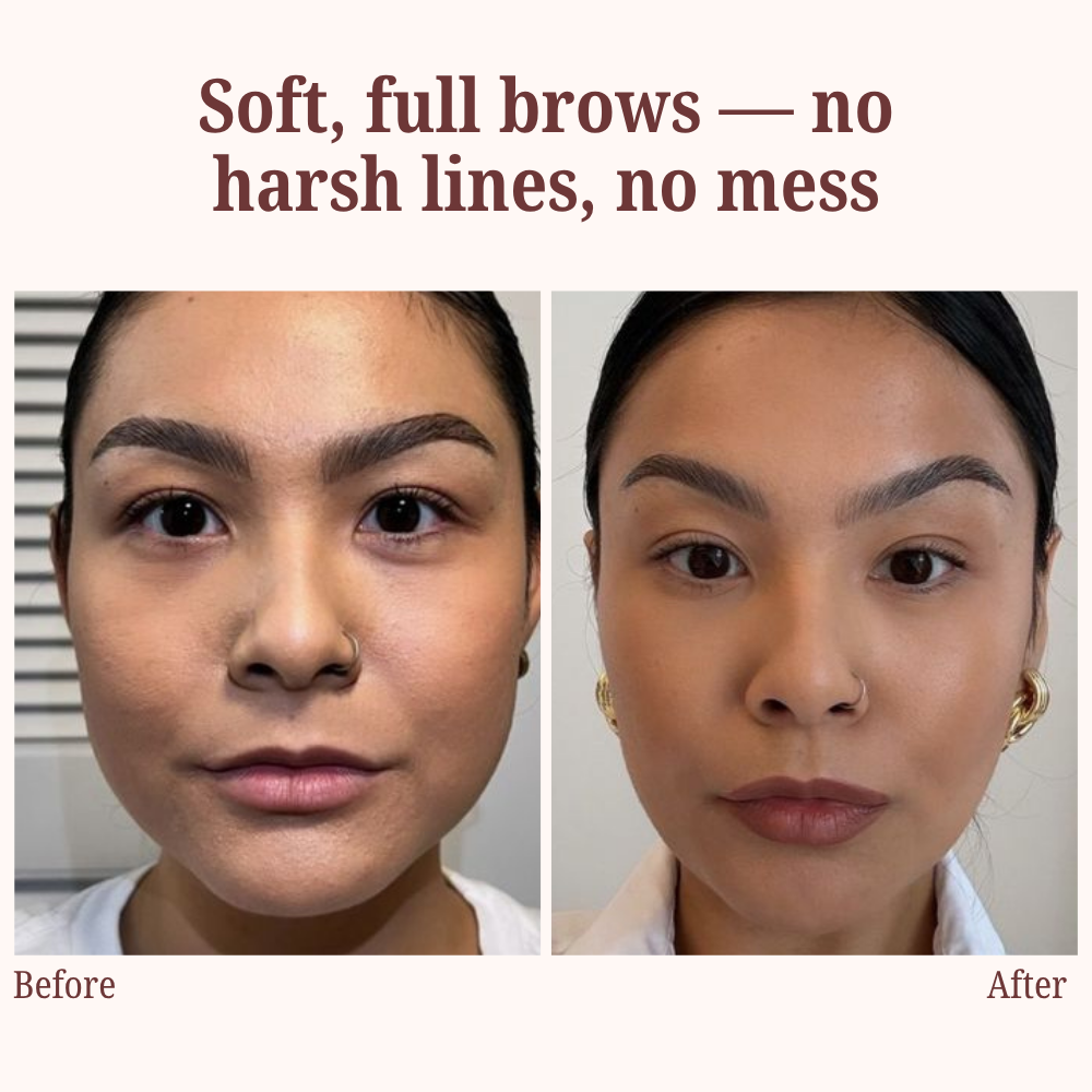 BrowBlaze™ 4D Stroke Mastery Stamp Brush — Instantly Command Attention with Bold, Flawless Brows That Never Quit