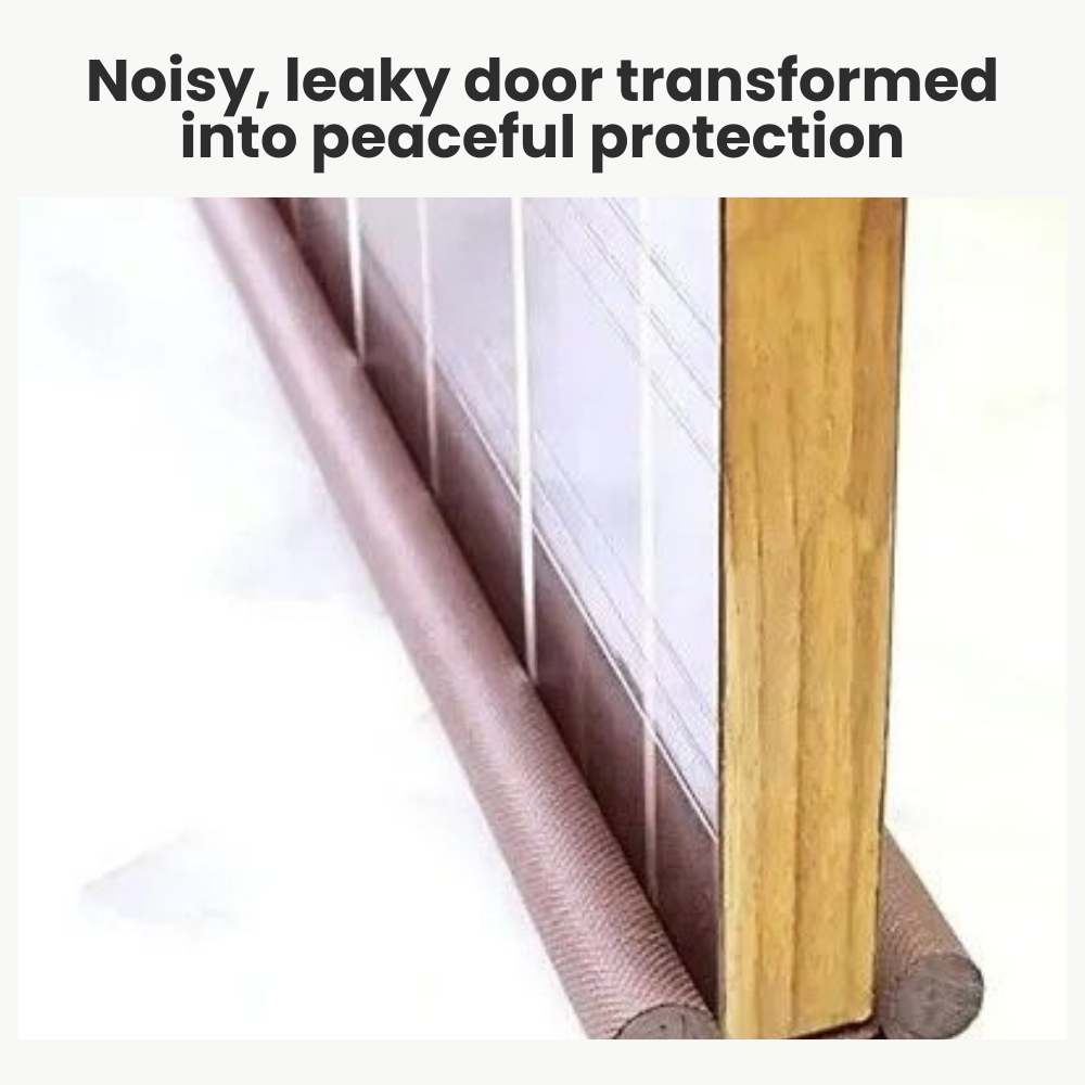 GripSeal™ Door Seal Strip — Lock Out Noise, Drafts, and Energy Waste for Year-Round Comfort (1+1 free)