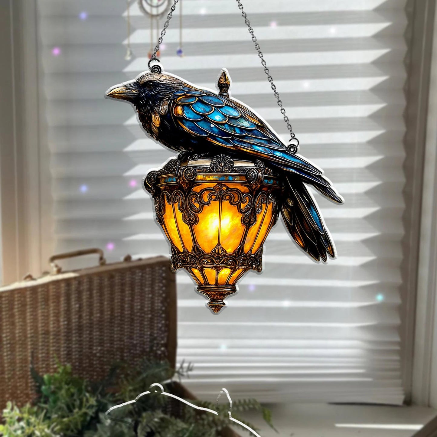 ShadowFire Pendant — Ignite Every Room with Unforgettable Gothic Warmth and Mystery