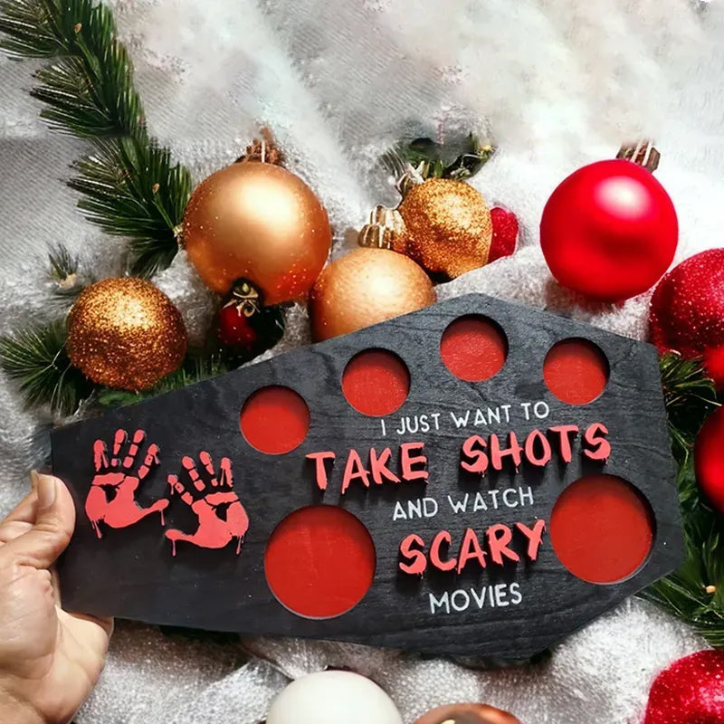 BoneRattle Shot Tray — Turn Every Round Into a Haunted Celebration Your Crew Will Crave