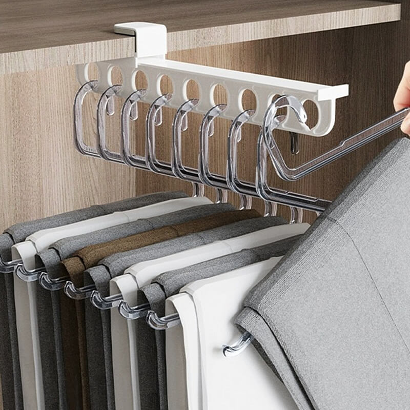 PowerGrip Retractable Clothes Rack — Unlock Hidden Space and Command Closet Control Instantly