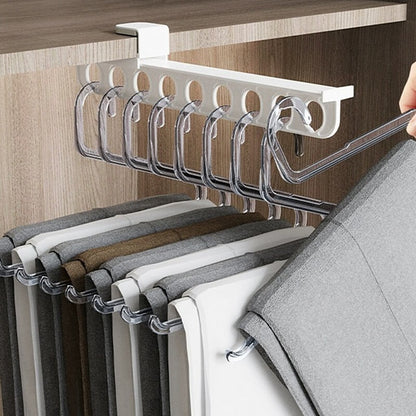 PowerGrip Retractable Clothes Rack — Unlock Hidden Space and Command Closet Control Instantly