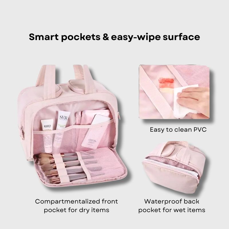 Convely Travel Free Toiletry Bag — Master Packing with Effortless Control and Leak-Proof Confidence