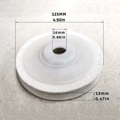 LustroLux Wool Polishing Disc Trio — Transform Every Surface into a Show-Stopping Shine Instantly (3 pieces)