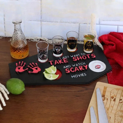 BoneRattle Shot Tray — Turn Every Round Into a Haunted Celebration Your Crew Will Crave