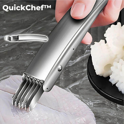 SharpSlice™ — Cut Meal Prep Chaos and Unleash Lightning-Fast Cooking Power