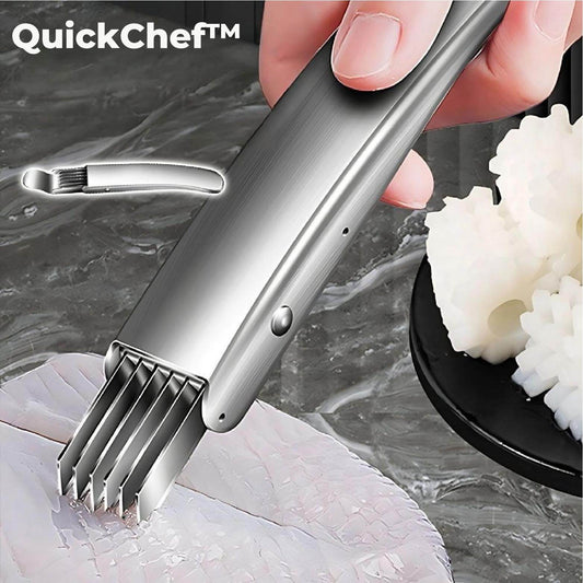 SharpSlice™ — Cut Meal Prep Chaos and Unleash Lightning-Fast Cooking Power