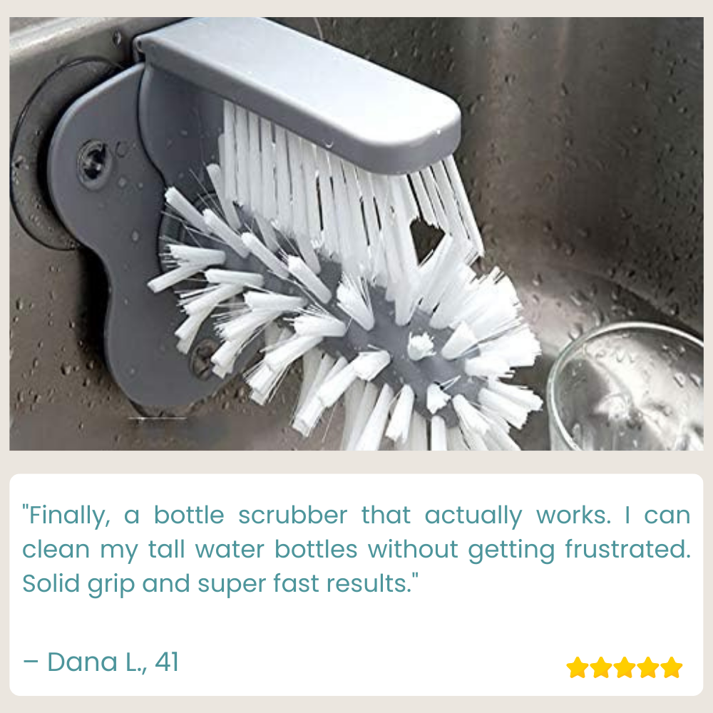 GlimmerPro Scrub — Effortless Sparkle That Makes Every Bottle Shine Like New