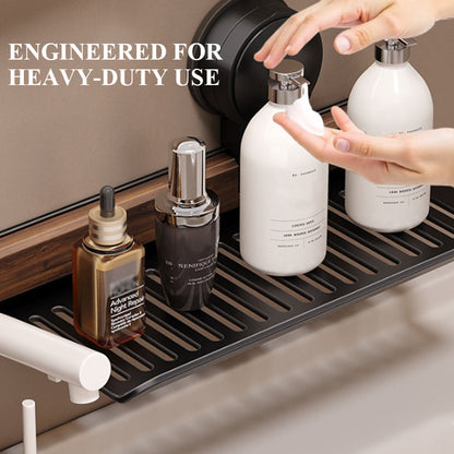 IronClad WalnutGrip — Transform Your Bathroom Into a Sanctuary of Effortless Order and Timeless Style