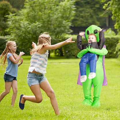 CosmoBlaze Inflatable Alien — Ignite Instant Fame and Command the Party Like Royalty