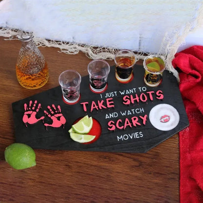 BoneRattle Shot Tray — Turn Every Round Into a Haunted Celebration Your Crew Will Crave