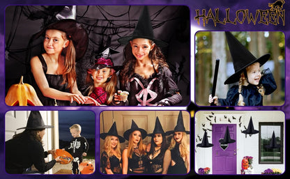 ShadowWhirl Witch Hats — Ignite Instant Halloween Thrills with Spellbinding Style