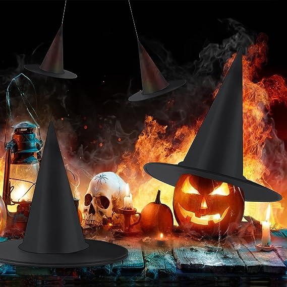 ShadowWhirl Witch Hats — Ignite Instant Halloween Thrills with Spellbinding Style