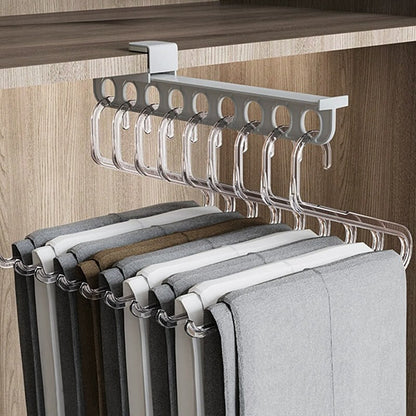 PowerGrip Retractable Clothes Rack — Unlock Hidden Space and Command Closet Control Instantly