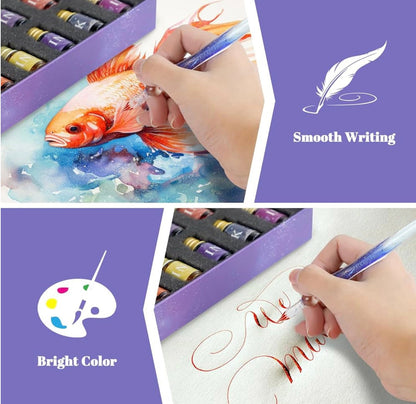 GlitterQuill™ Shimmer Pen — Ignite Stunning, Mess-Free Art That Commands Every Eye