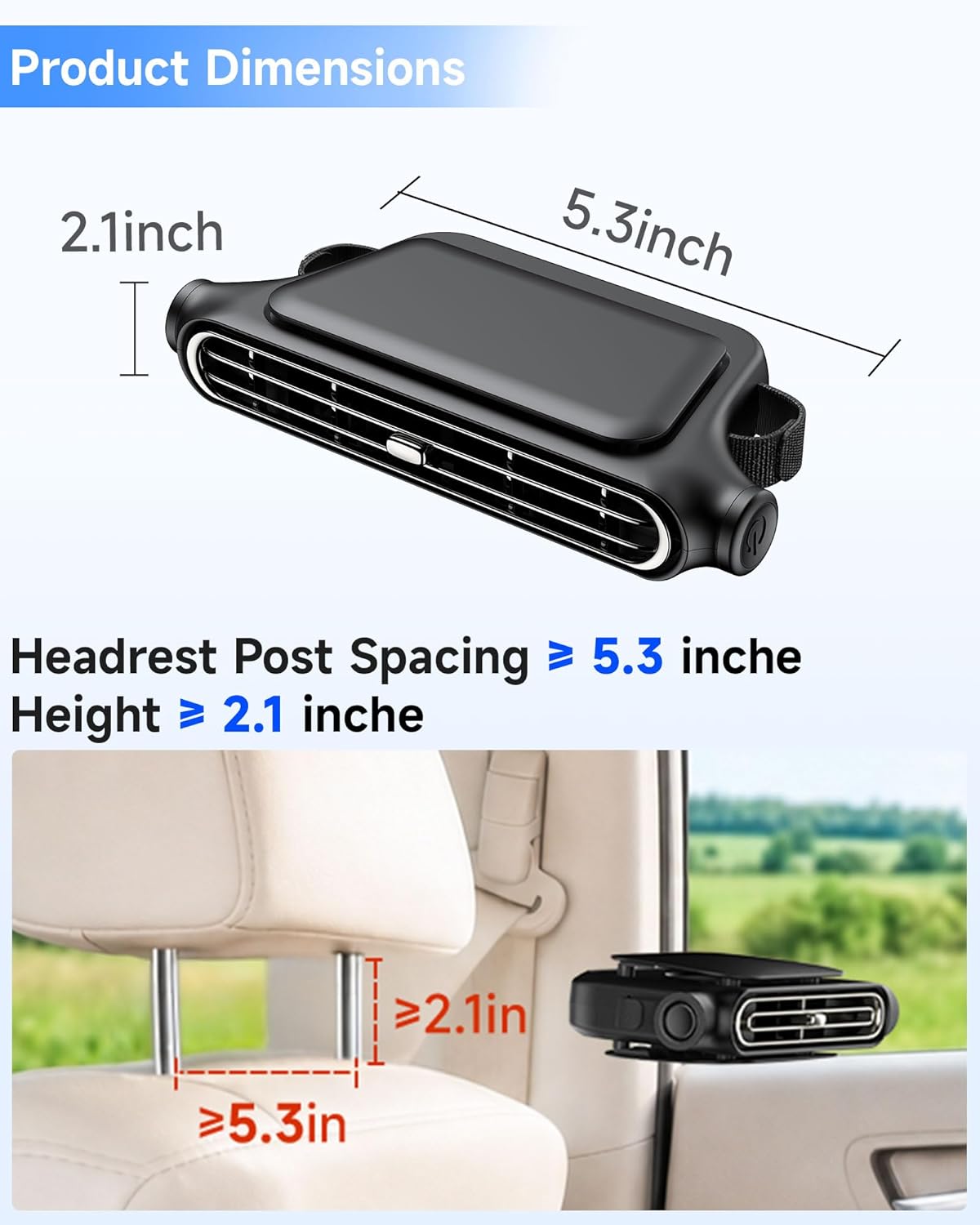 BreezNest — Cool air, calm backseat.