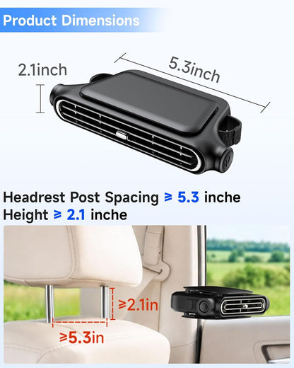 BreezNest — Cool air, calm backseat.