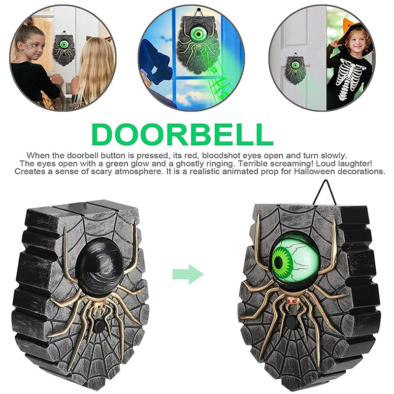 FrightraGlow One-Eyed Doorlock — Transform Your Porch into an Unforgettable Nightmare of Terror