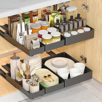 SlipStream Glide — Transform Cluttered Cabinets into Effortless, Spacious Order