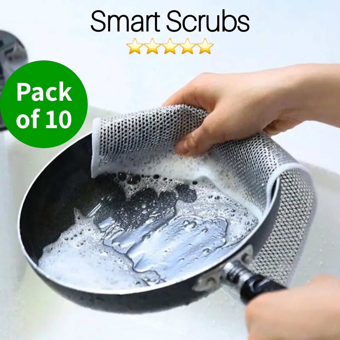 VelvetScrub — Conquer Kitchen Grime Fast Without a Single Scratch