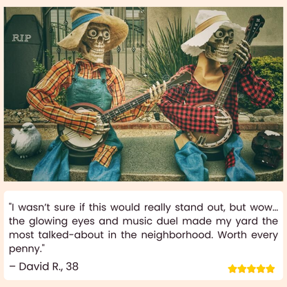 BoneRattle Banjo Masters — Ignite Thrills and Laughter with Every Spooky Strum