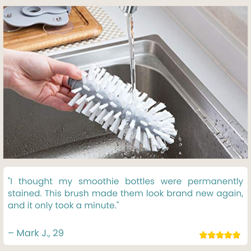 GlimmerPro Scrub — Effortless Sparkle That Makes Every Bottle Shine Like New