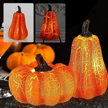 HexaGlow™ Pumpkin Lanterns — Ignite Instant Halloween Awe with Mesmerizing Spooky Charm