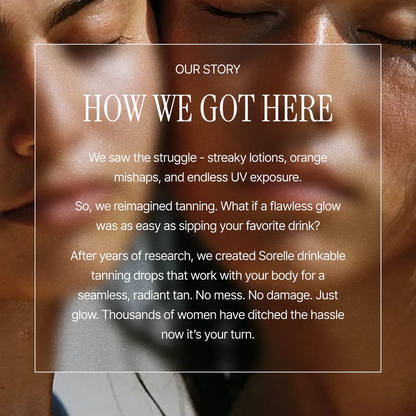 SolarLuxe™ — Glow Confidently with a Natural, Head-Turning Bronze