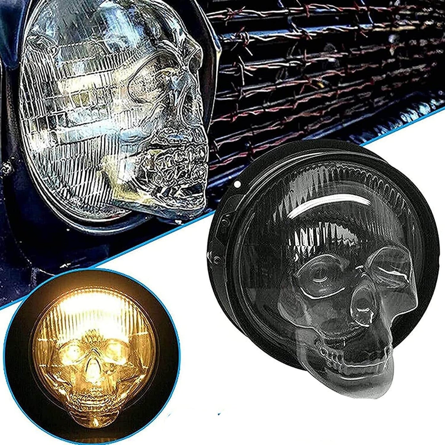 VenomShade Skull Covers — Unleash Savage Style and Own Every Night Drive