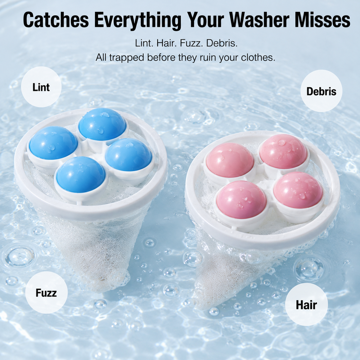 LintLoot — Watch your washer collect fur.