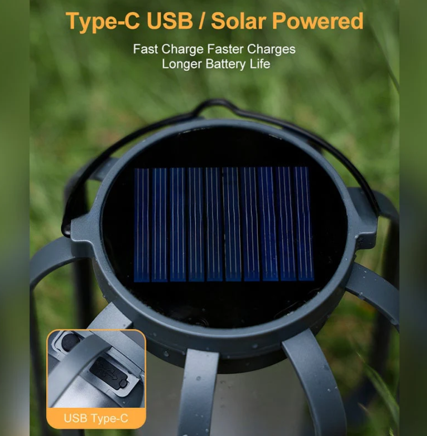 SolarFlame Aura Lantern — Light Up Nights with Safe, Hypnotic Flicker Magic