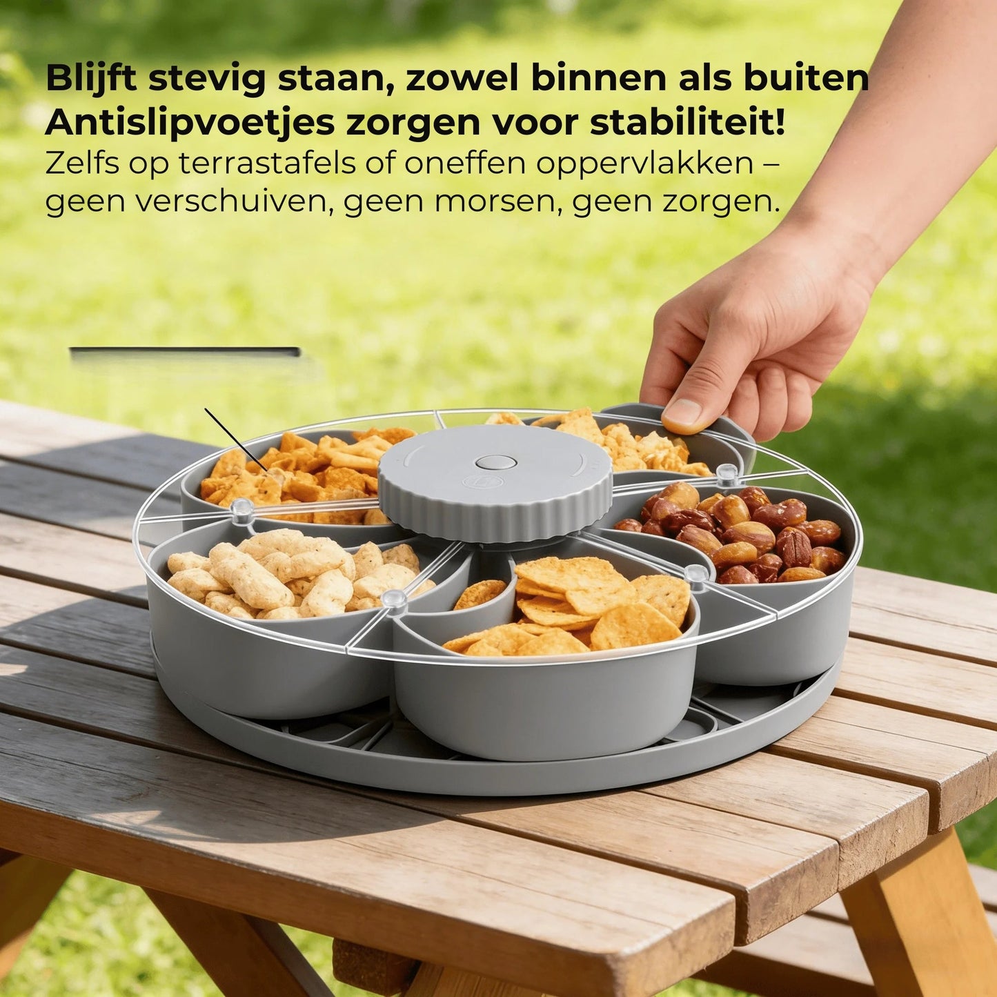 TurboSpin Snack Hub — Command Every Gathering with Effortless, Epic Snack Sharing