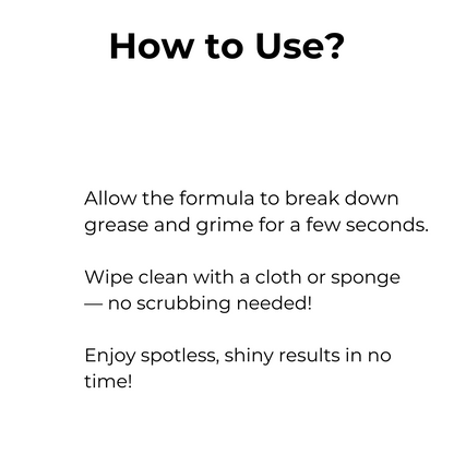 Yourbold — Spray Away Grease Instantly for Effortless, Spotless Bliss