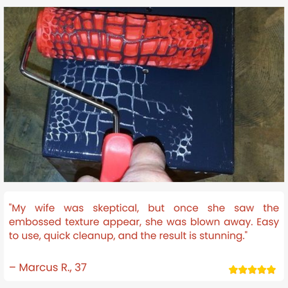 VibraStamp Roller — Transform Walls into Instant Show-Stopping Masterpieces with Zero Hassle