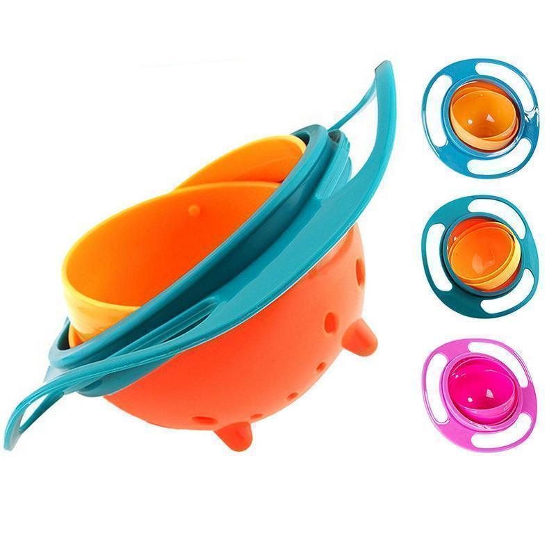 Baby Universal Gyro Bowl — Turn Toddler Mess Into Stress-Free Mealtime Magic