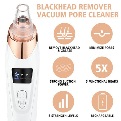 Nano Electrical Vacuum Blackhead Remover — Effortless, Pain-Free Power for Skin That Glows Confidently